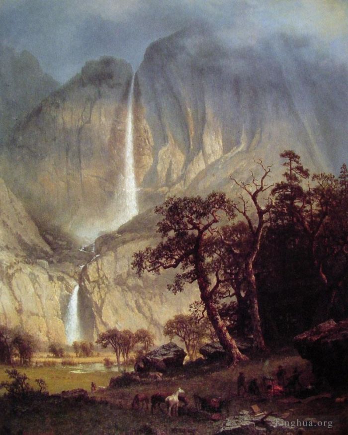 Albert Bierstadt Ölgemälde - Cholooke