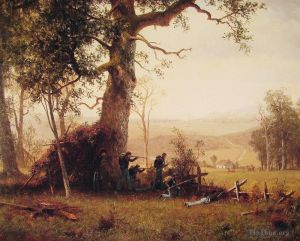 Albert Bierstadt Werk - Guerillakrieg