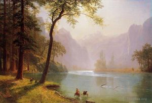 Albert Bierstadt Werk - Kerns River Valley, Kalifornien