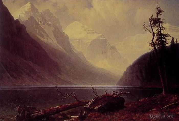 Albert Bierstadt Ölgemälde - Lake Louise