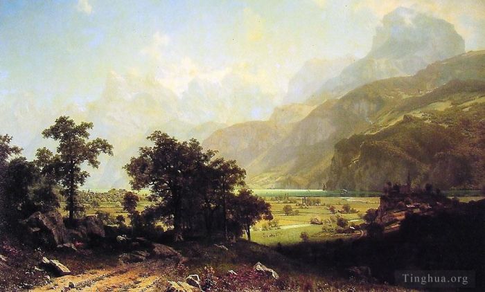 Albert Bierstadt Ölgemälde - Vierwaldstättersee