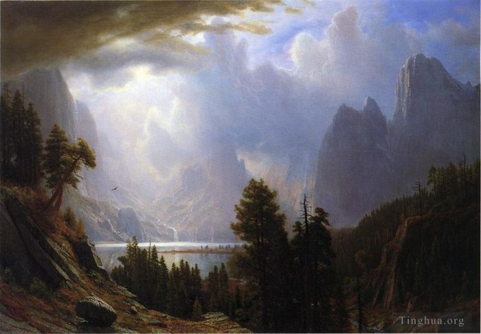 Albert Bierstadt Ölgemälde - Landschaft