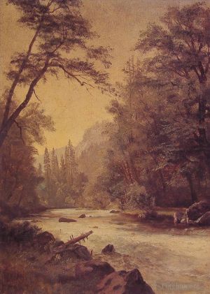 Albert Bierstadt Werk - Unteres Yosemite-Tal
