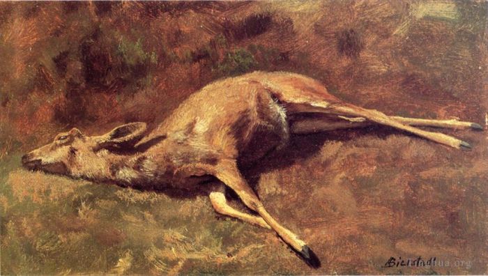 Albert Bierstadt Ölgemälde - Ursprünglich aus dem Wald stammender Luminismus