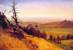 Albert Bierstadt Werk - Nebraska Wasatch Mountains