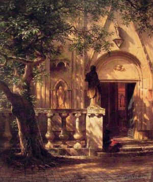Albert Bierstadt Werk - Sonnenlicht und Schatten