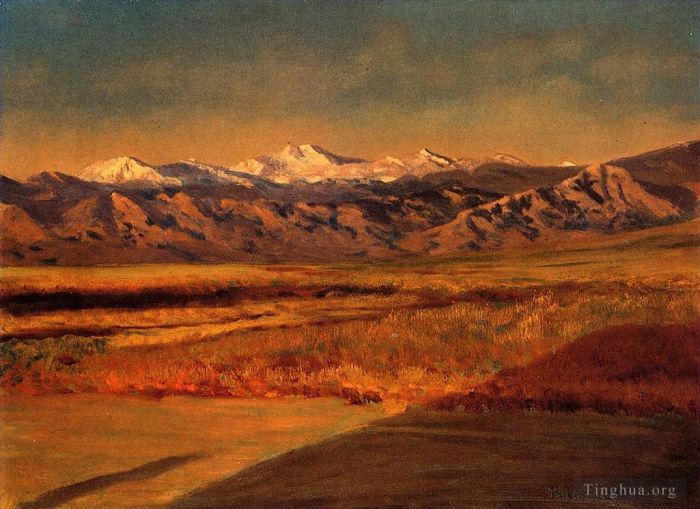 Albert Bierstadt Ölgemälde - Die Grand Tetons