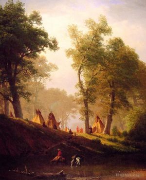 Albert Bierstadt Werk - Der Wolfsfluss