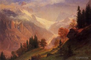 Albert Bierstadt Werk - Blick auf den Grunewald