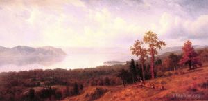 Albert Bierstadt Werk - Blick auf den Hudson