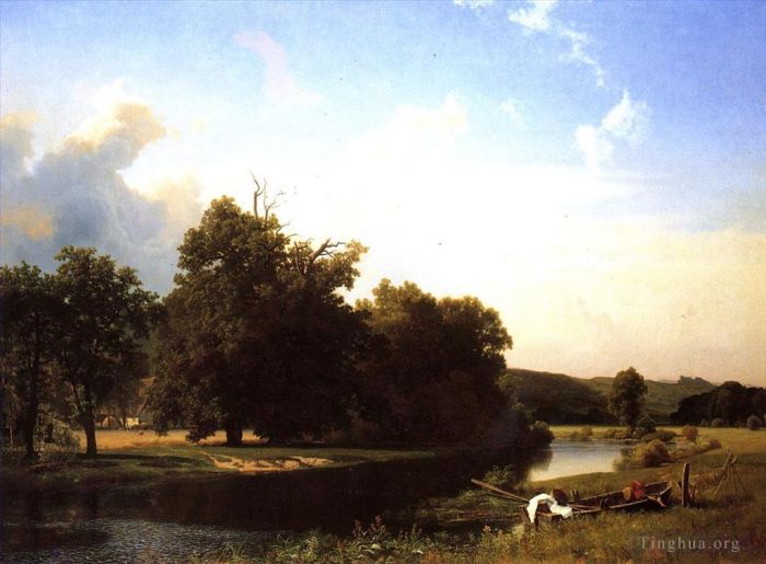 Albert Bierstadt Ölgemälde - Westfalen