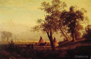 Albert Bierstadt Werk - Wind River Mountains