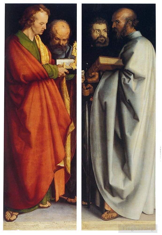 Albrecht Dürer Ölgemälde - Albrecht Vier Apostel