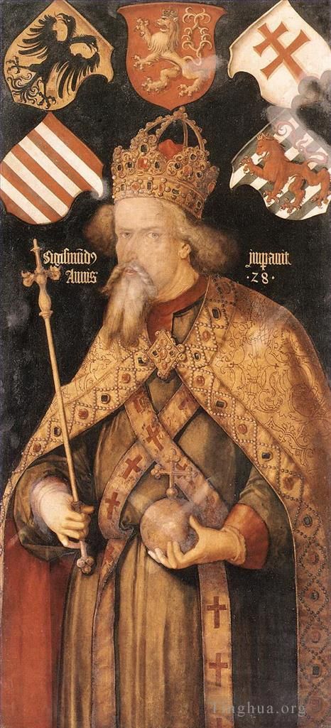 Albrecht Dürer Ölgemälde - Kaiser Sigismund