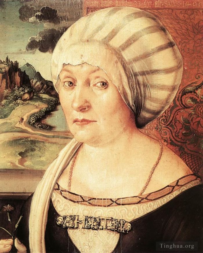 Albrecht Dürer Ölgemälde - Felicitas Tucher geb. Rieter