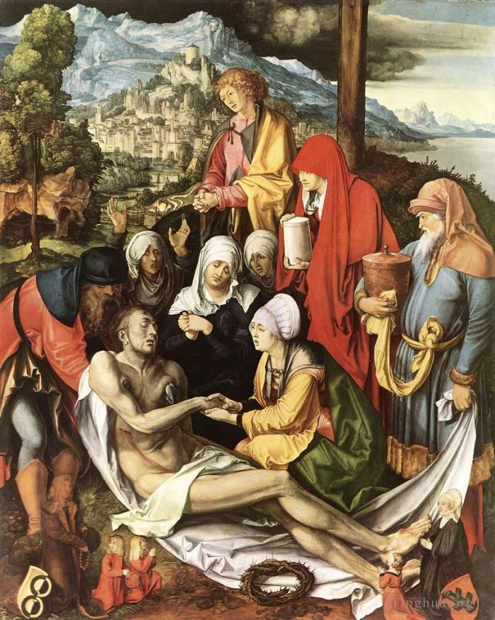 Albrecht Dürer Ölgemälde - Klage um Christus