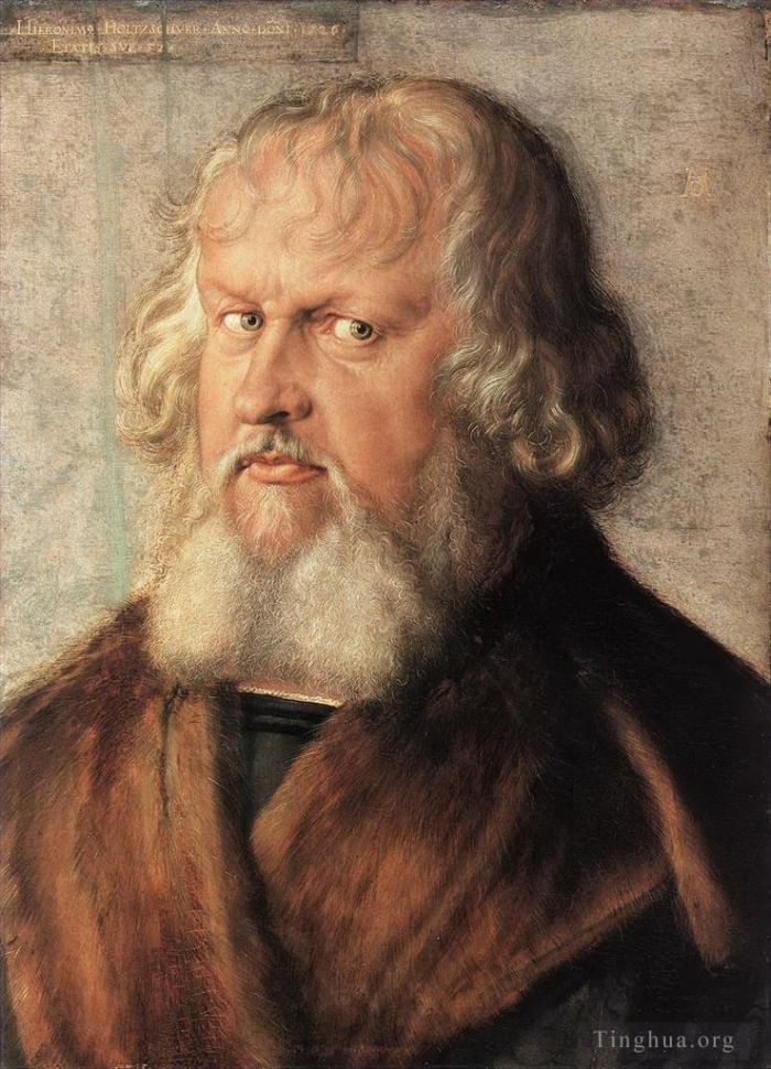 Albrecht Dürer Ölgemälde - Porträt von Hieronymus Holzschuher