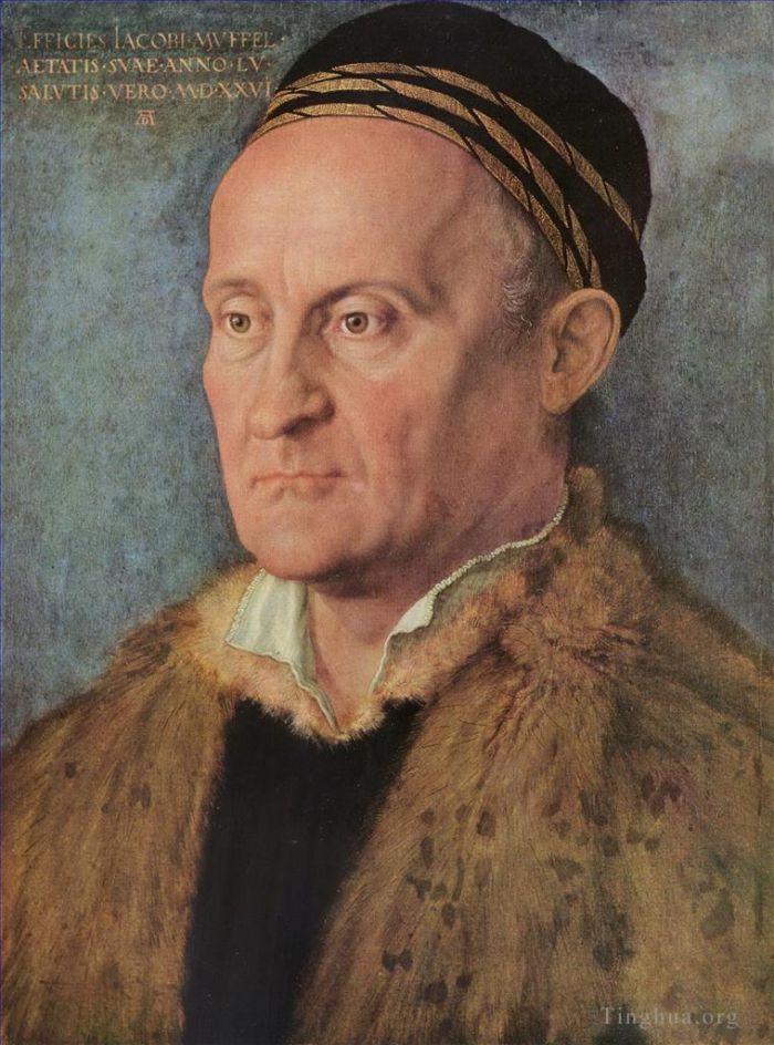 Albrecht Dürer Ölgemälde - Porträt von Jacob Muffel