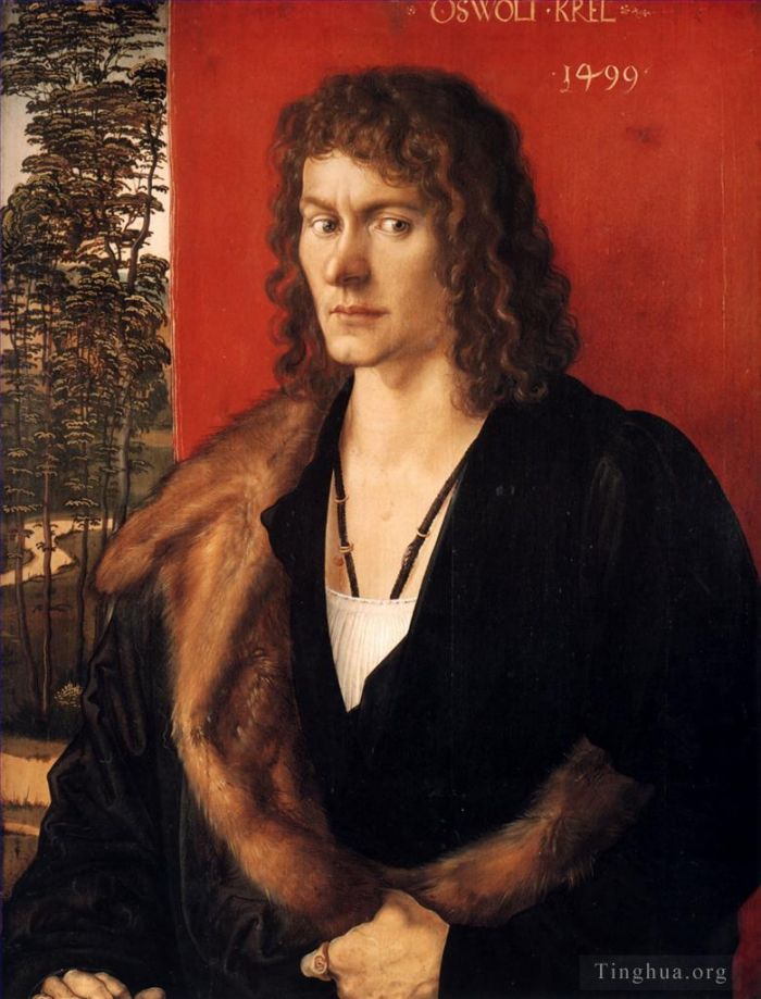 Albrecht Dürer Ölgemälde - Porträt von Oswolt Krel