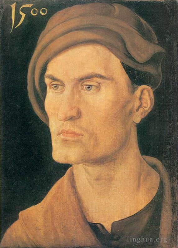 Albrecht Dürer Ölgemälde - Porträt eines jungen Mannes
