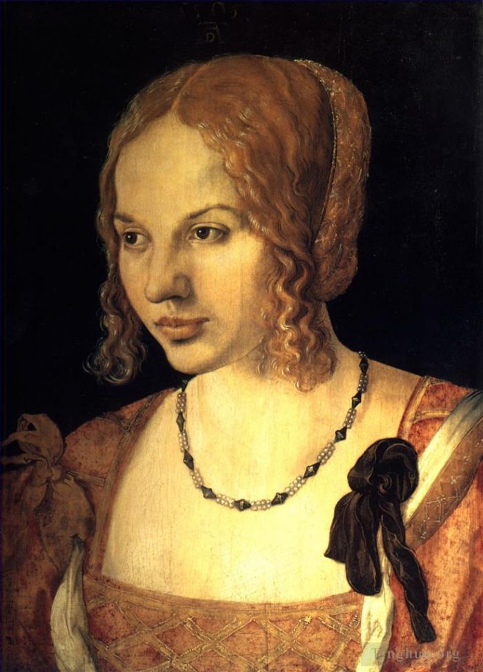 Albrecht Dürer Ölgemälde - Porträt einer jungen Venezianerin