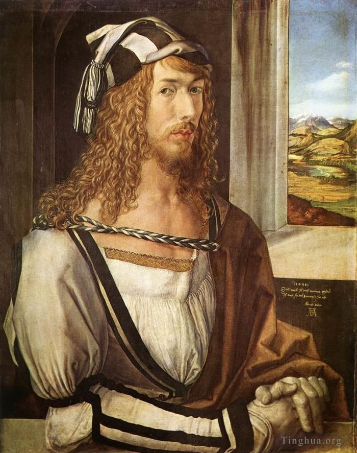 Albrecht Dürer Ölgemälde - Selbstporträt mit 26
