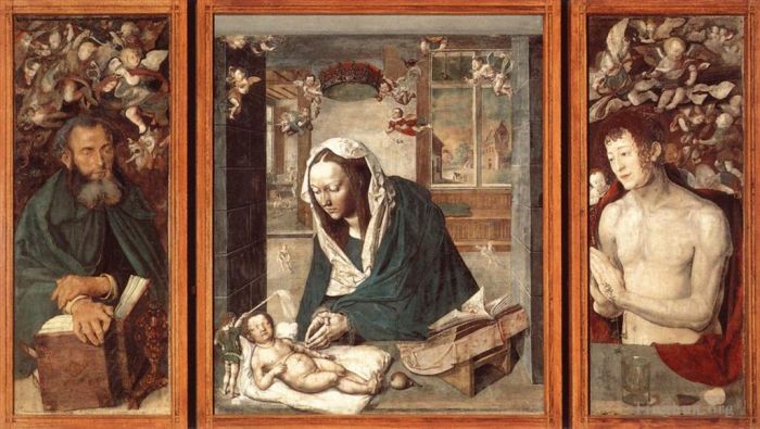 Albrecht Dürer Ölgemälde - Der Dresdner Altar