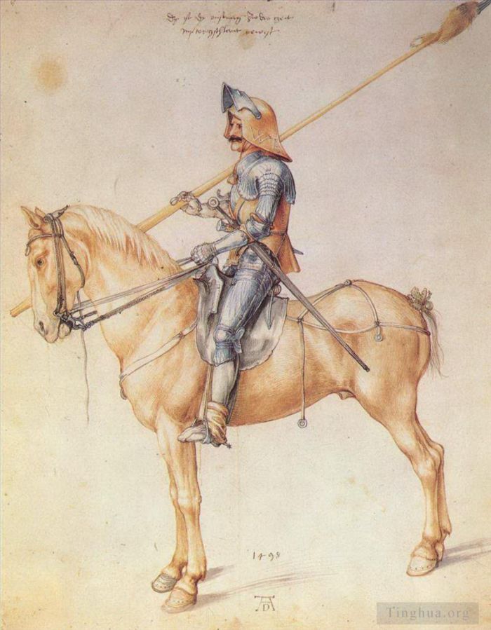 Albrecht Dürer Andere Malerei - Ritter zu Pferd