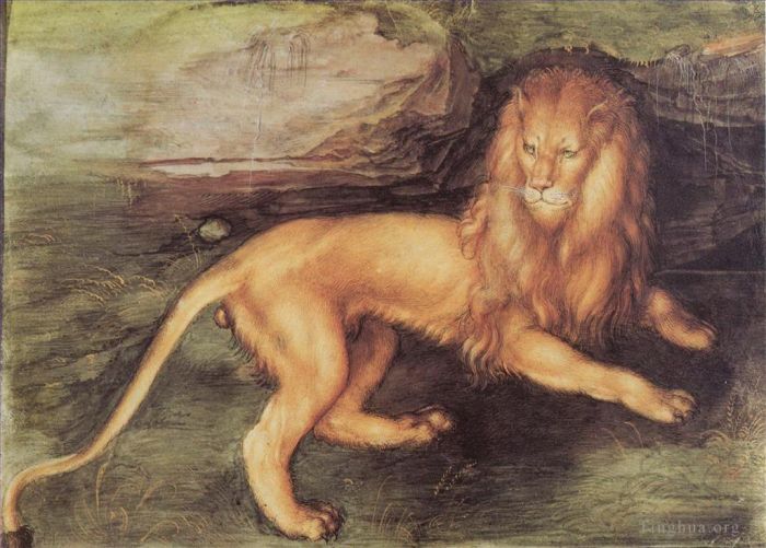Albrecht Dürer Andere Malerei - Löwe