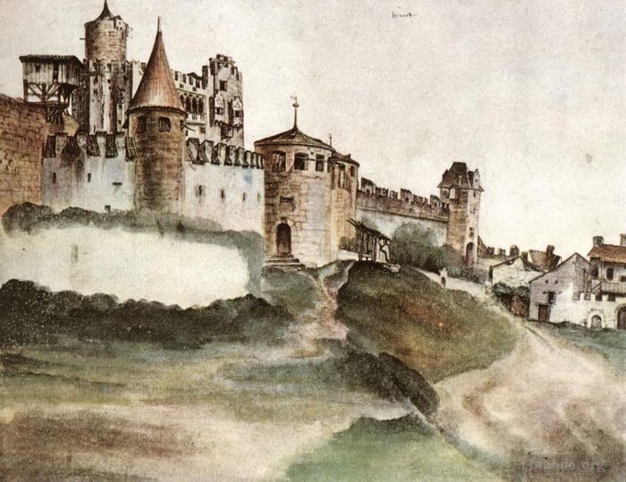 Albrecht Dürer Andere Malerei - Das Schloss von Trient