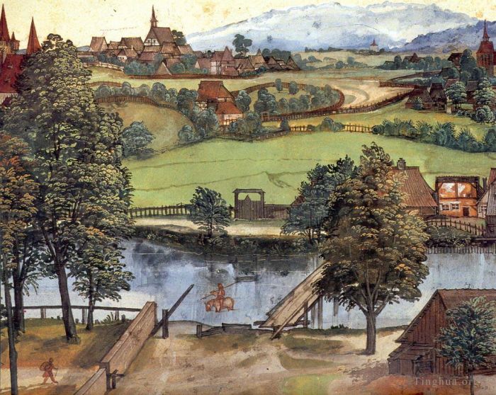 Albrecht Dürer Andere Malerei - Die Trefileria in der Peignitz 2