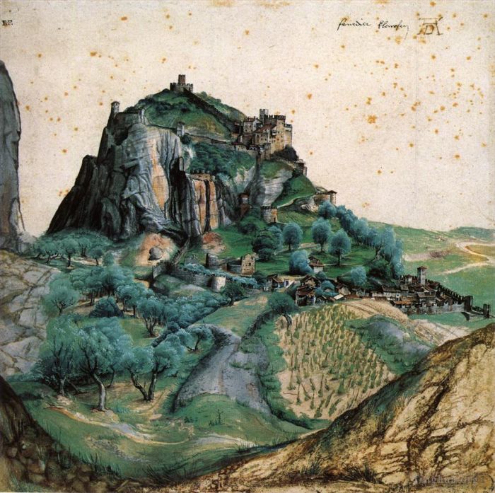 Albrecht Dürer Andere Malerei - Blick auf das Arco-Tal in Tirol