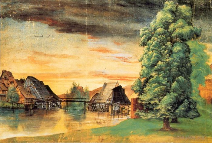Albrecht Dürer Andere Malerei - Weidenmühle