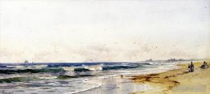 Alfred Thompson Bricher Werk - Far Rockaway Beach
