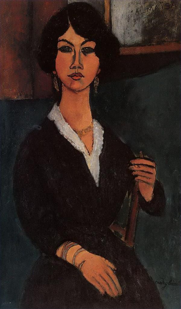 Amedeo Modigliani Ölgemälde - Almaisa 1916