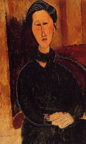 Amedeo Modigliani Werk - Anna Hanka Zabrowska 1916