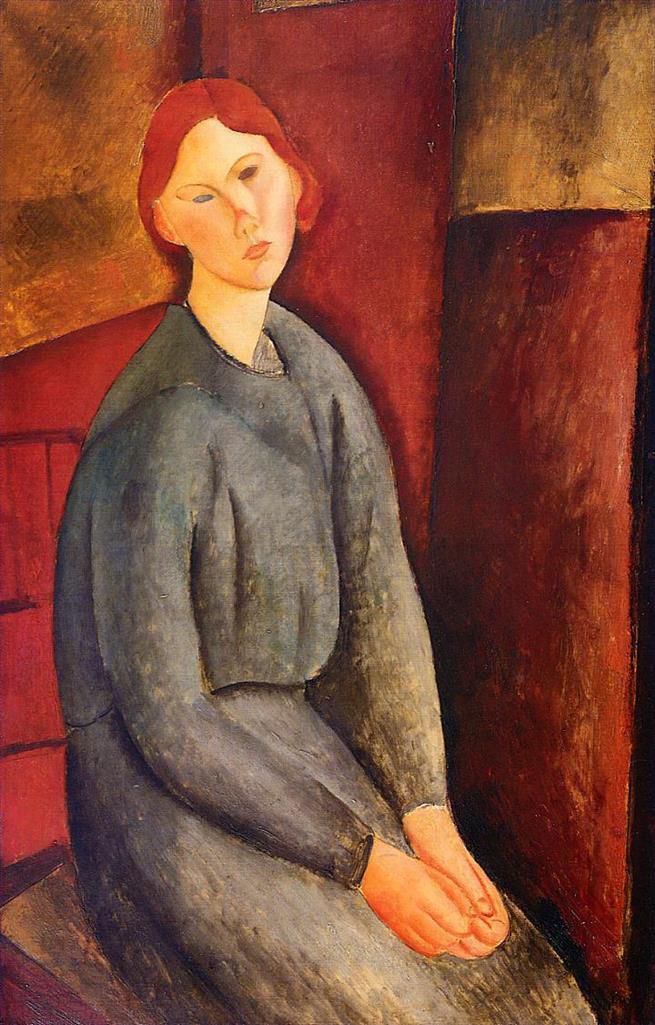 Amedeo Modigliani Ölgemälde - Annie Bjarne 1919