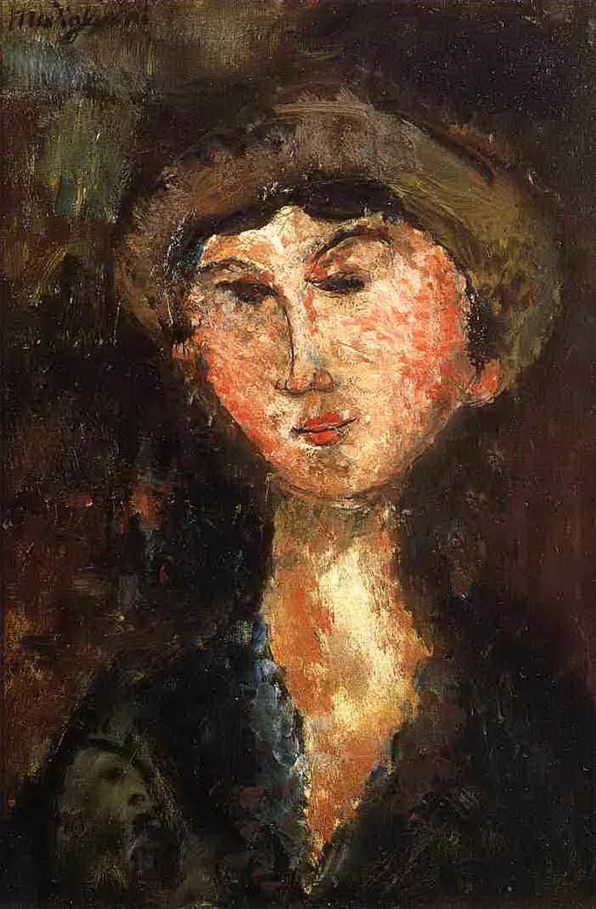 Amedeo Modigliani Ölgemälde - Beatrice Hastings 1914