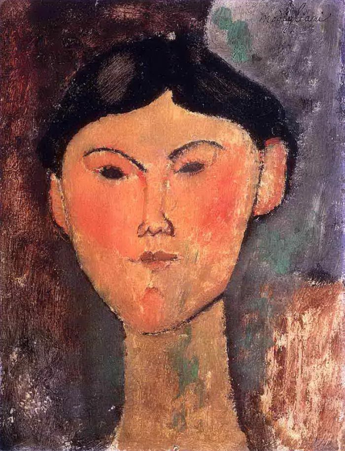 Amedeo Modigliani Ölgemälde - Beatrice Hastings 1915 1