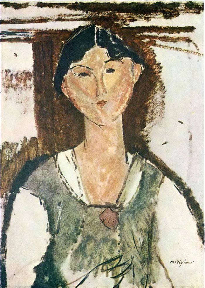 Amedeo Modigliani Ölgemälde - Beatrice Hastings 1915