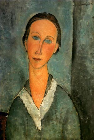 Amedeo Modigliani Werk - Mädchen in einer Matrosenbluse 1918