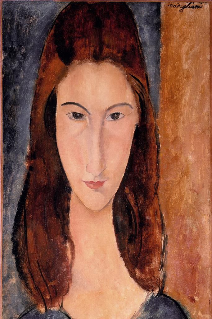 Amedeo Modigliani Ölgemälde - Jeanne Hébuterne 1919