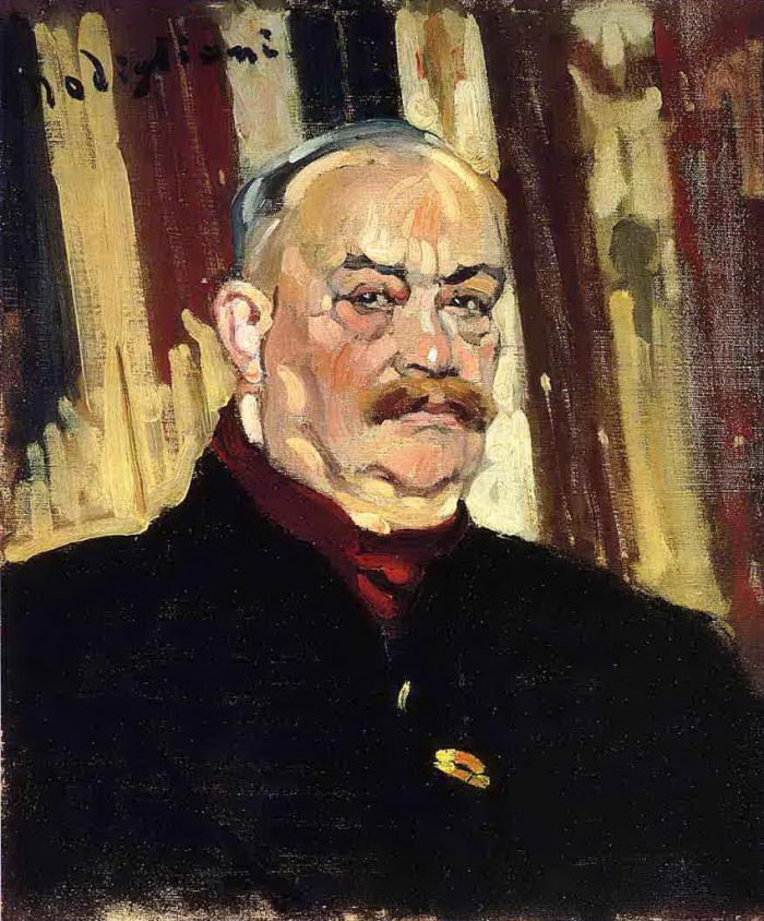Amedeo Modigliani Ölgemälde - Joseph Levi 1910