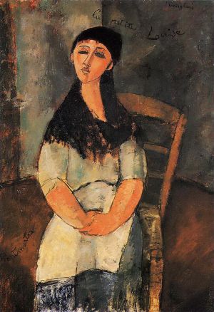 Amedeo Modigliani Werk - kleine Louise 1915