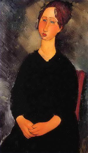 Amedeo Modigliani Werk - kleine Dienerin 1919