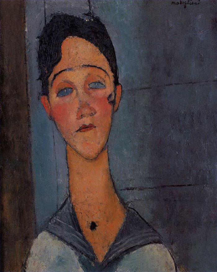 Amedeo Modigliani Ölgemälde - Louise 1917