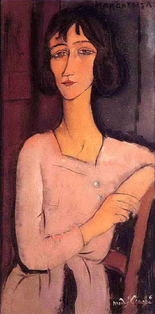 Amedeo Modigliani Ölgemälde - Margarita sitzt 1916