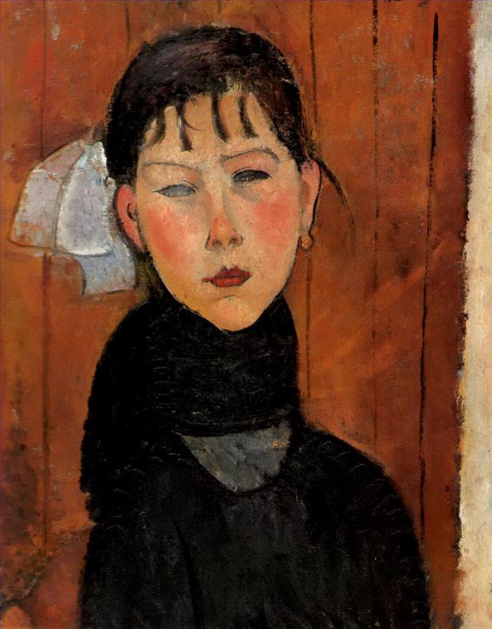 Amedeo Modigliani Ölgemälde - Marie Tochter des Volkes 1918