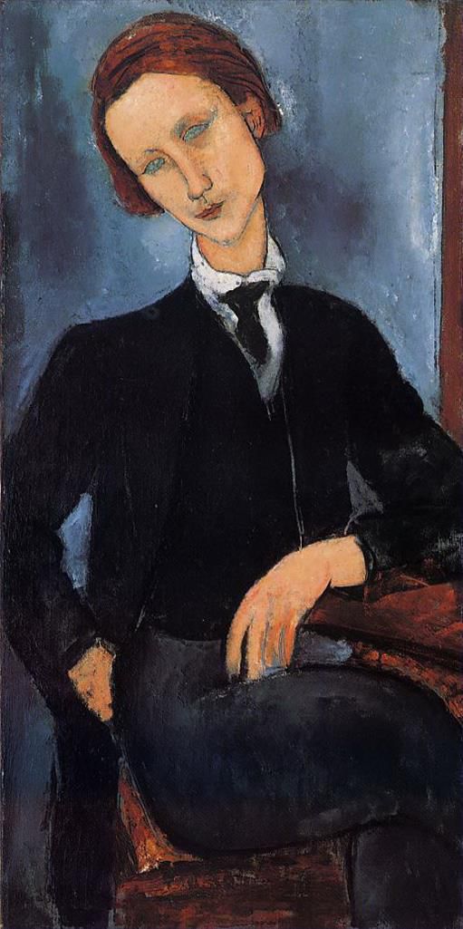 Amedeo Modigliani Ölgemälde - Pierre Edouard Baranowski 1918