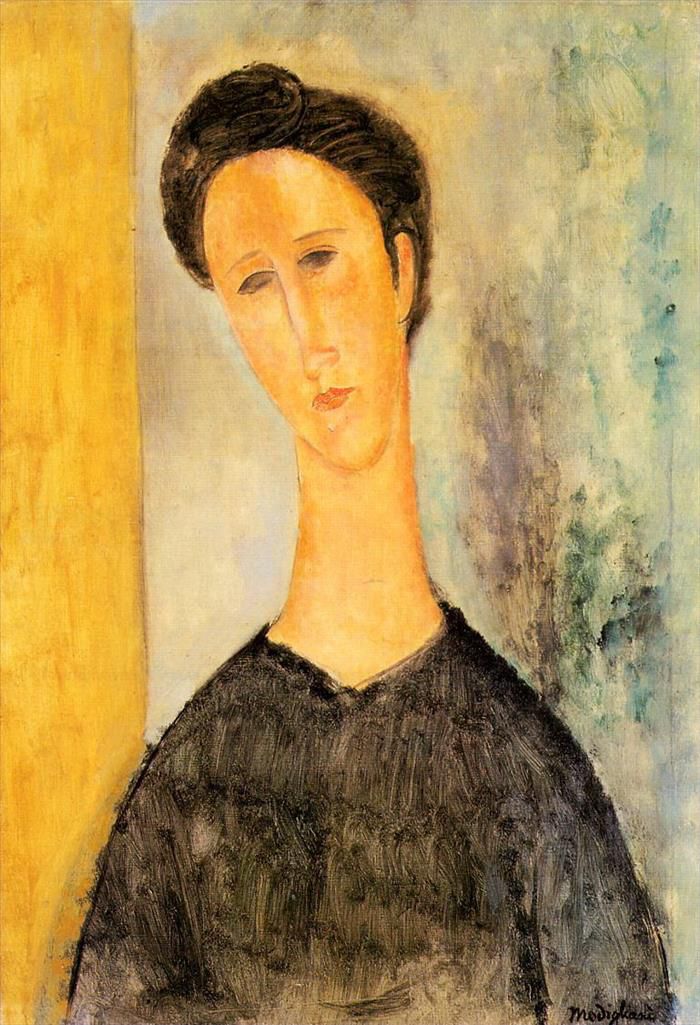 Amedeo Modigliani Ölgemälde - Porträt einer Frau 1